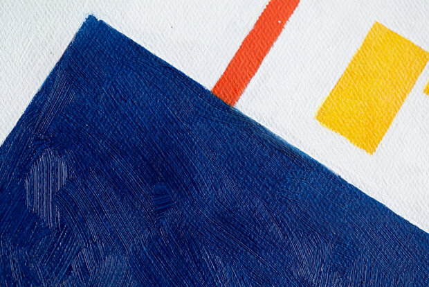 Suprematist Composition Kazimir Malevich reproduction detail