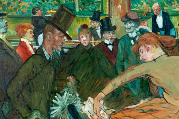 At the Moulin Rouge The Dance Toulouse Lautrec reproduction Van