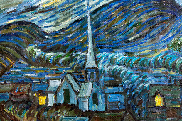 Painting to Gogh - Enjoy a Paint Night at Home