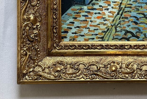 frame Cafe Terrace framed Van Gogh replica