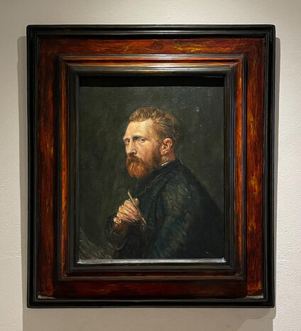 Van Gogh portrait by John Peter Russell replica