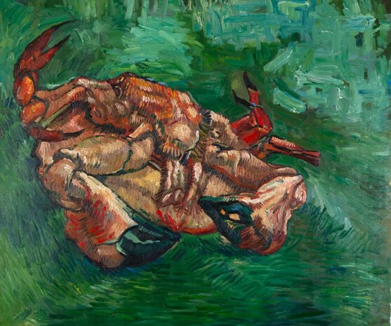 Crab on Its Back Van Gogh reproduction