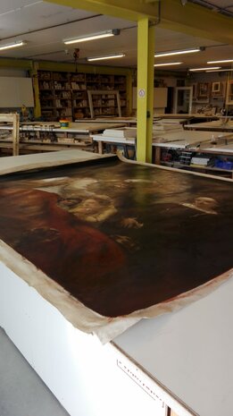 Gregors Framing Rembrandt painting