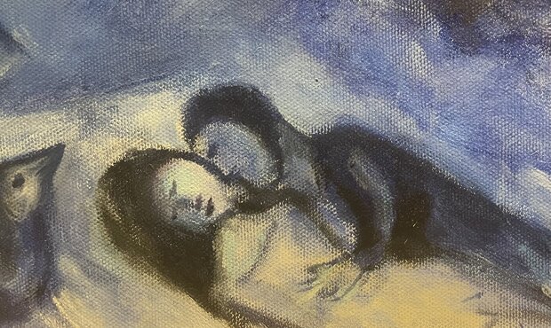 detail marc Chagall replica