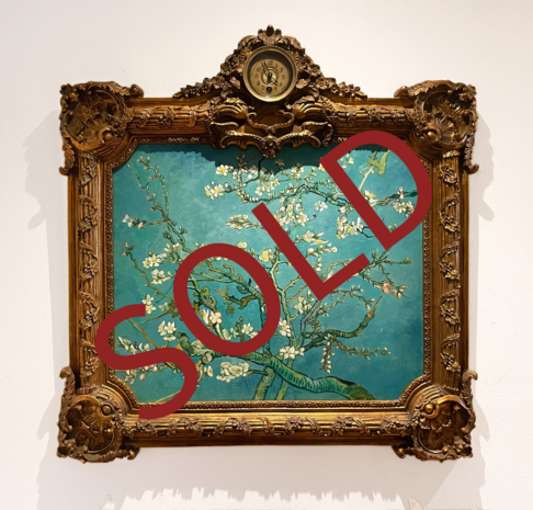 Sold Blossoming Almond Tree Van Gogh framed reproduction