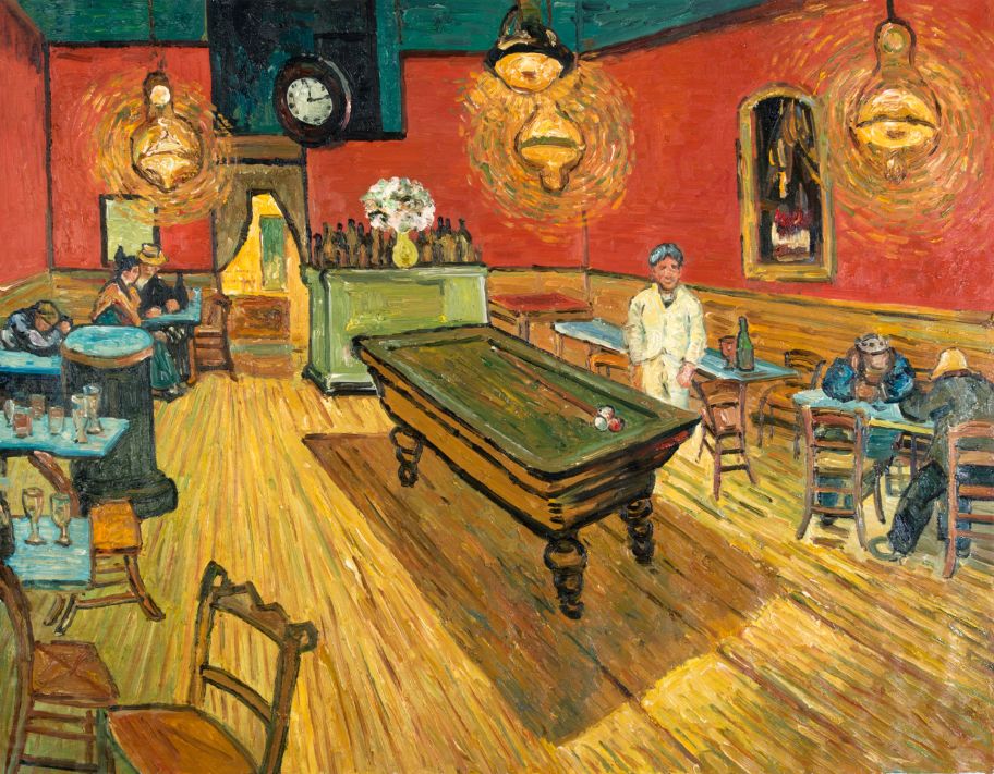The shop night café