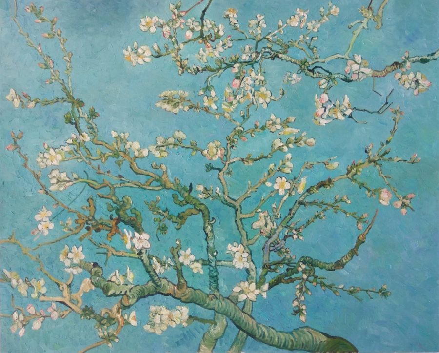 Blossoming Almond Tree Van Gogh reproduction  Van Gogh Studio