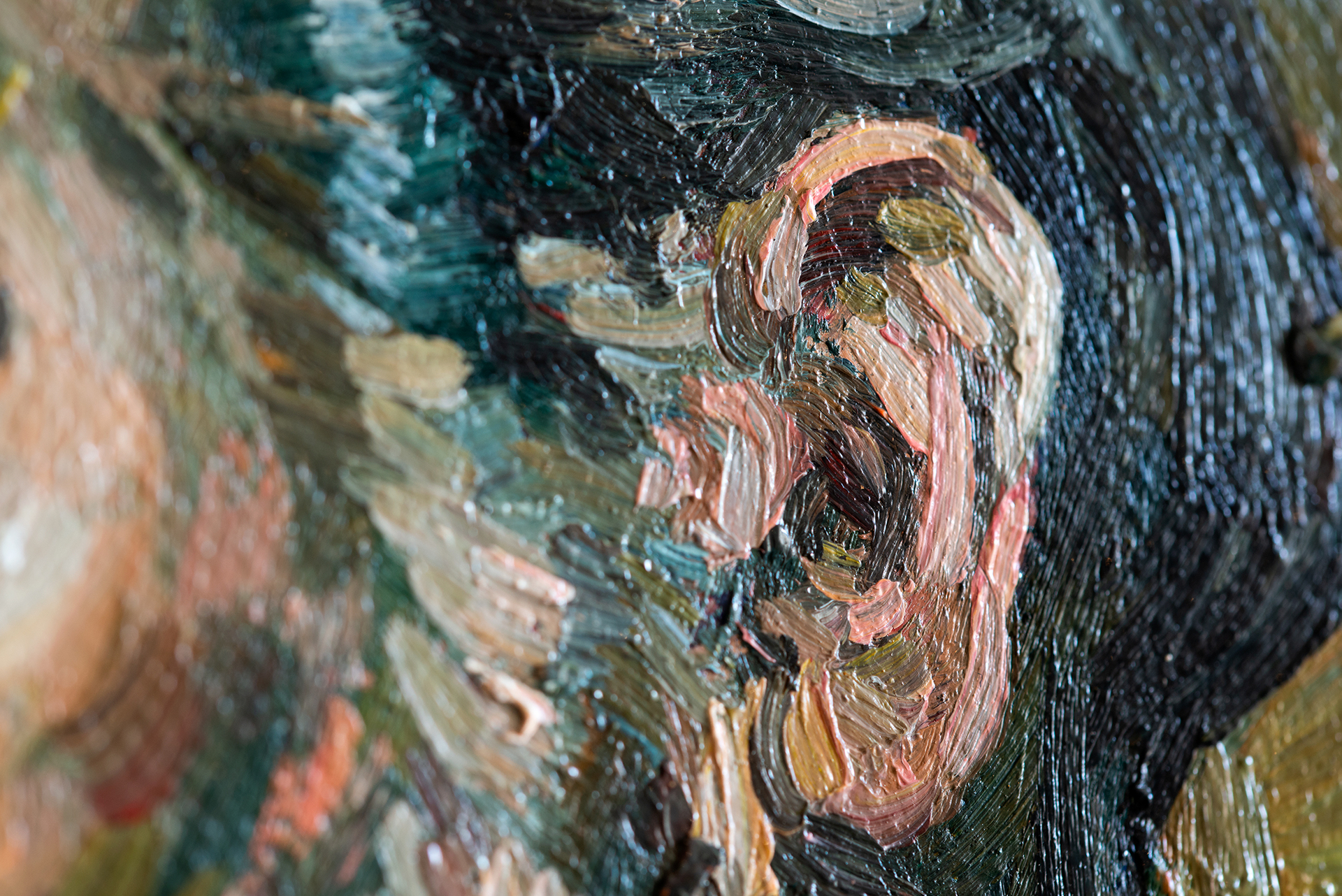 Portrait Old Man Beard Van Gogh VG216 Reproduction Art Print A4 A3 A2 A1 