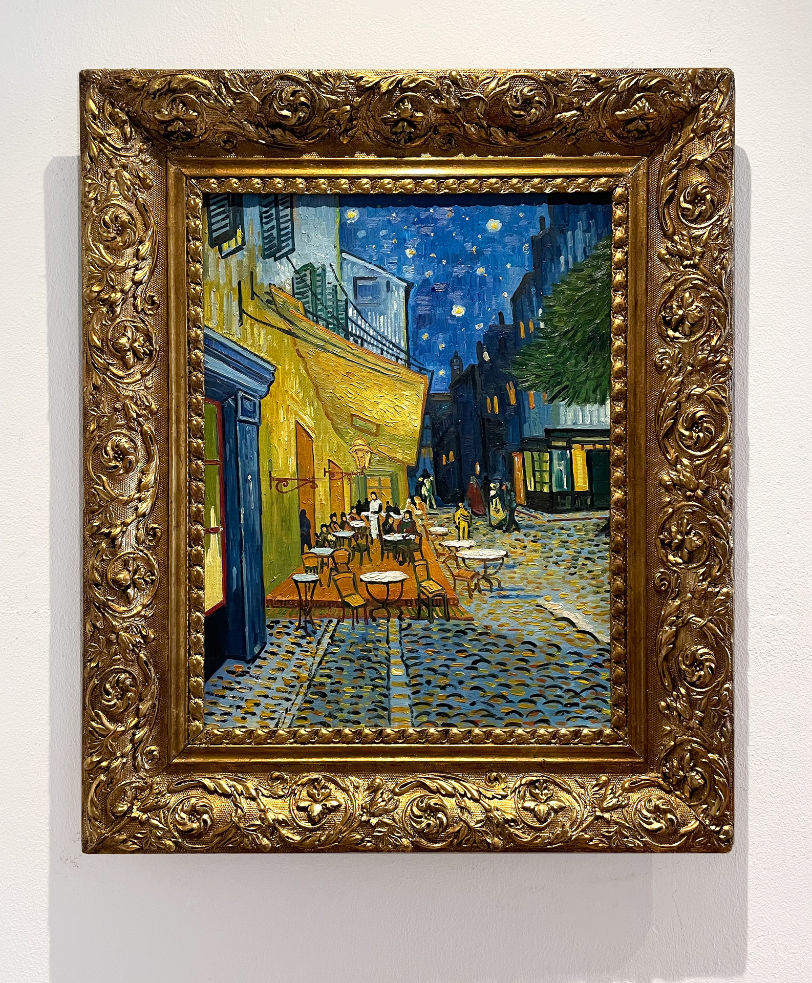 Cafe Terrace Vincent van Gogh replica framed | Van Gogh Studio