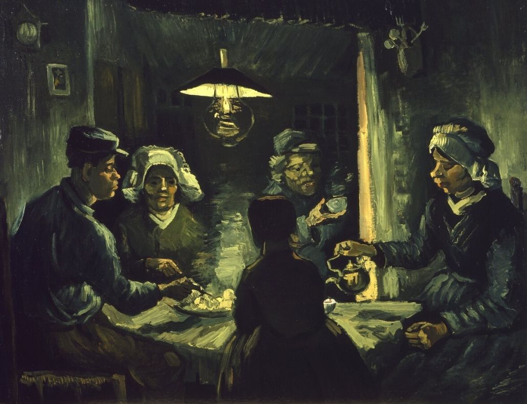 Potato Eaters Kroller Muller Reproduction Van Gogh Studio Potato Eaters Kroller Muller Reproduction Van Gogh Studio