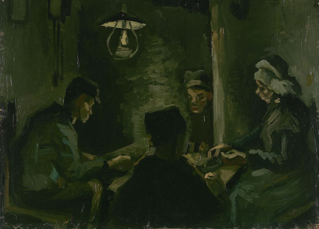 The potato eaters deals painting