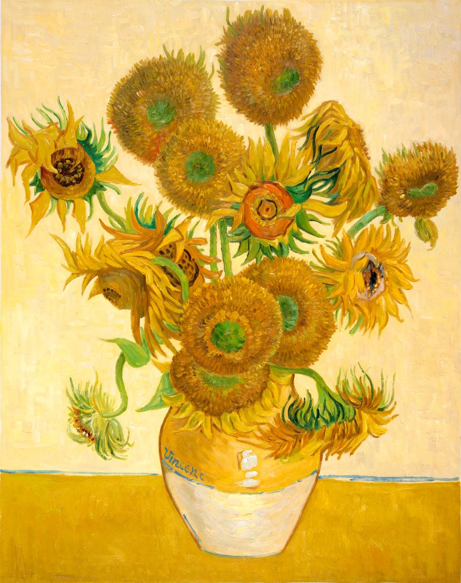 Van Gogh Sunflowers London Still Life: Vase with Fifteen Sunflowers | Van Gogh Studio