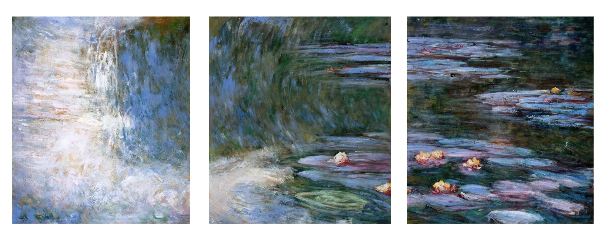 Water Lilies Paris, Monet reproduction