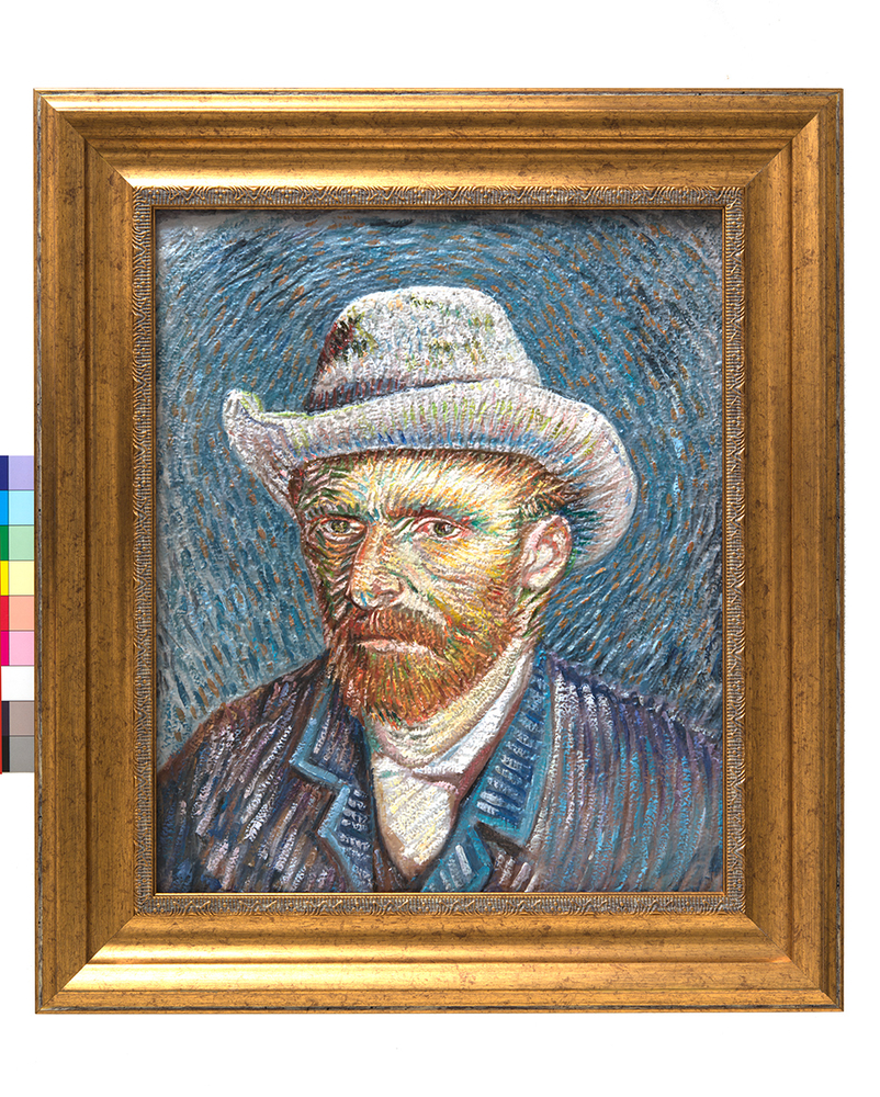 painted van Gogh 3D print