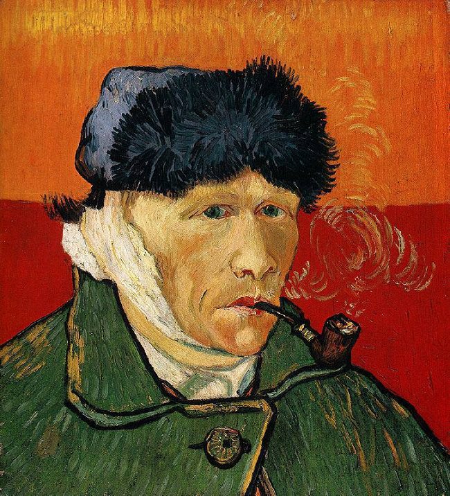 Self-Portrait with Bandaged Ear