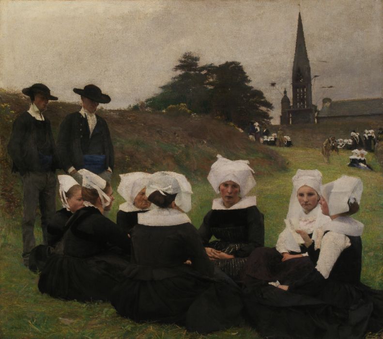 Breton Women at a Pardon, Pascal Dagnan-Bouveret, 1887