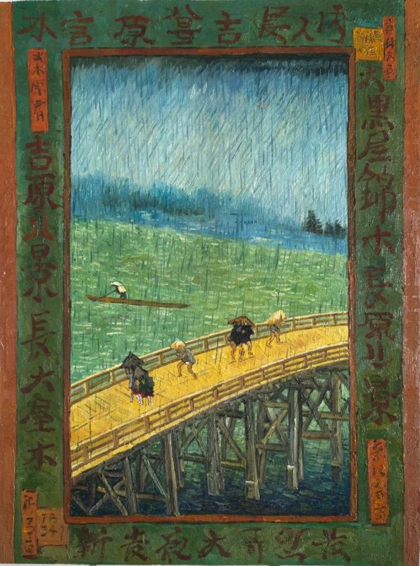 Was Van Gogh influenced by Japanese artists?