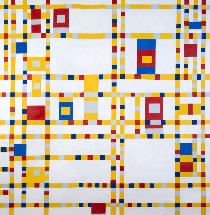 Broadway Boogie Woogie Mondrian reproduction