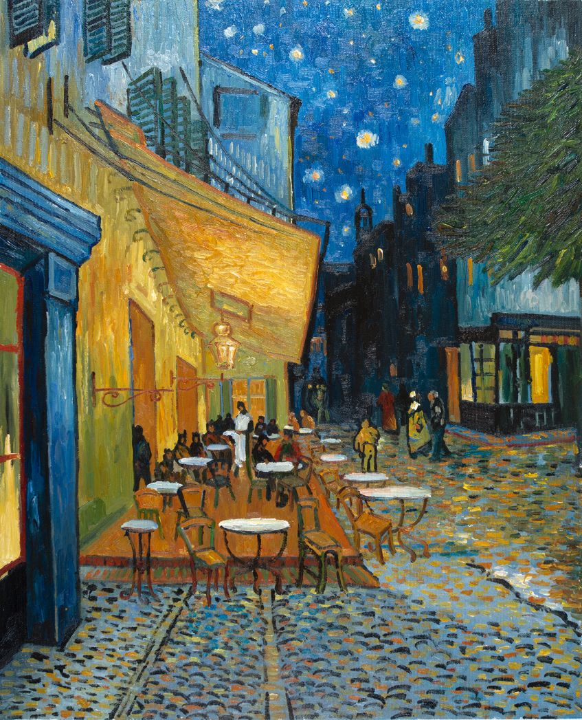 Cafe Terrace at Night by Vincent van Gogh