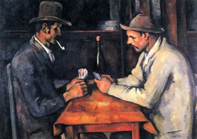 The Card Players Cezanne reproduction