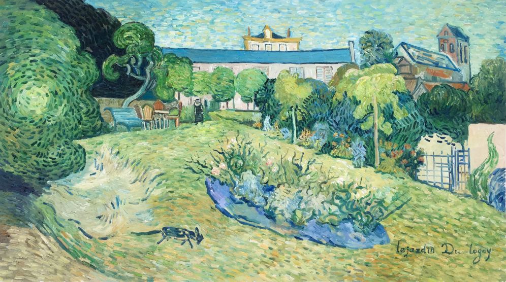 Daubignys Garden Van Gogh reproduction