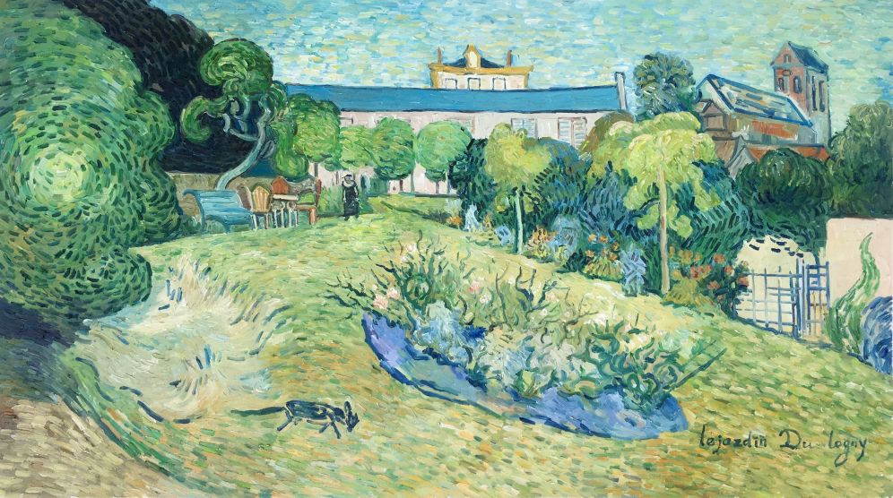 De Tuin van Daubigny  Van Gogh reproduction