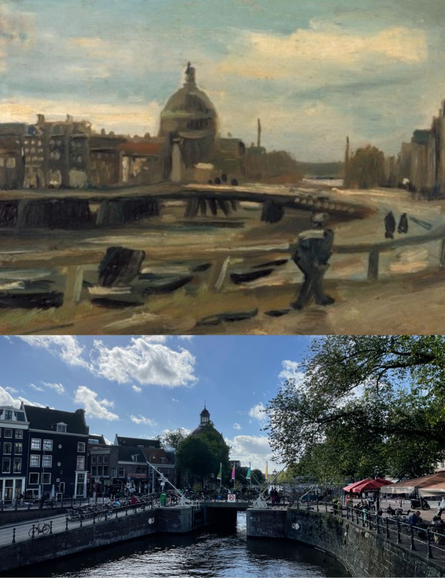 Did Van Gogh paint Amsterdam?