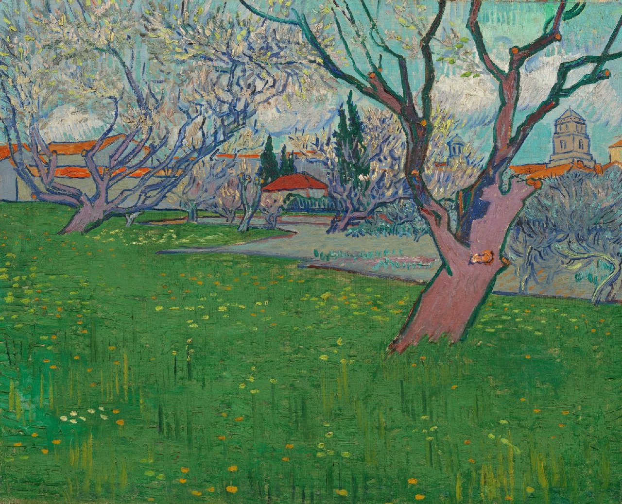Did Van Gogh paint on rainy days?