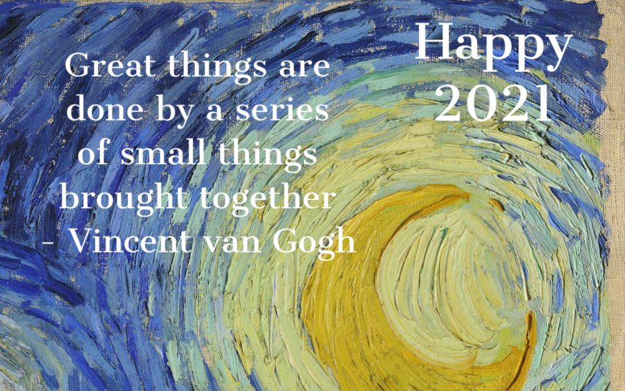 A Happy New Year for Vincent van Gogh