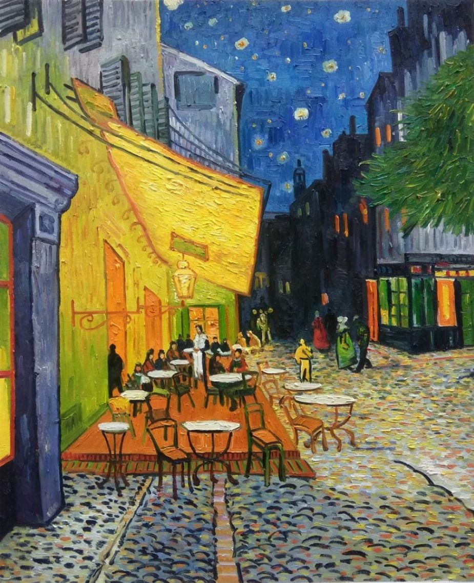 the night cafe painting