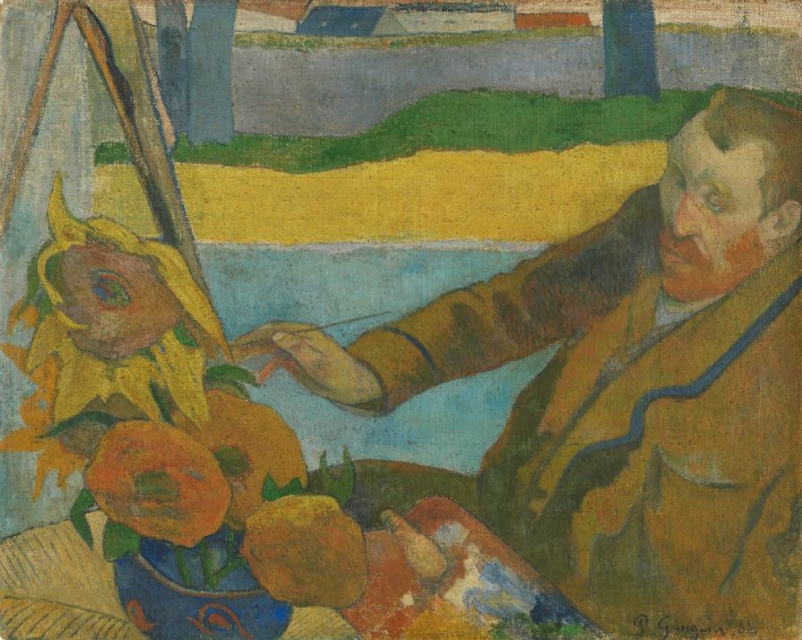How did Van Gogh and Gauguin get on after their clash?