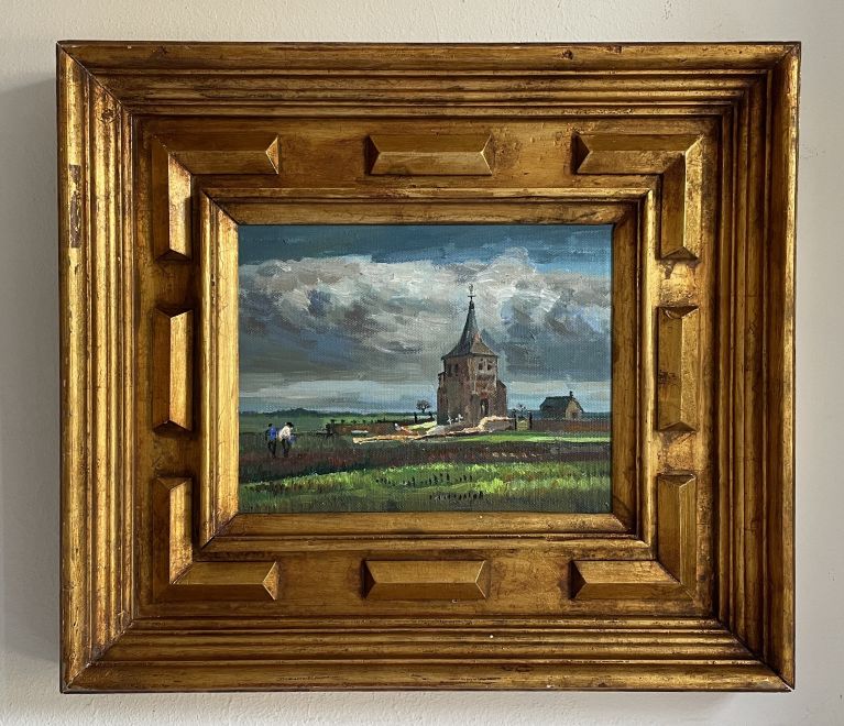Hoevaak schilderde Van Gogh de oude kerktoren in Nuenen?