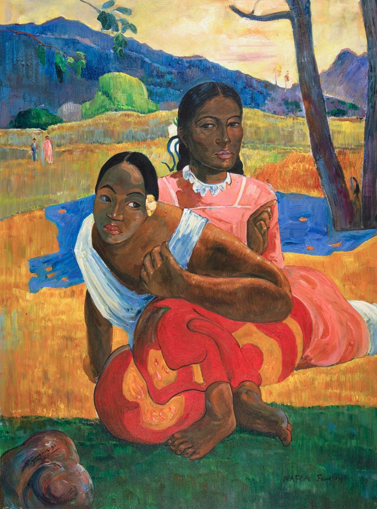 Nafea Faa Ipoipo Gauguin reproductie