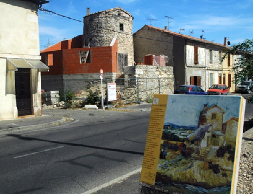 The Old Mill Van Gogh visited in Arles