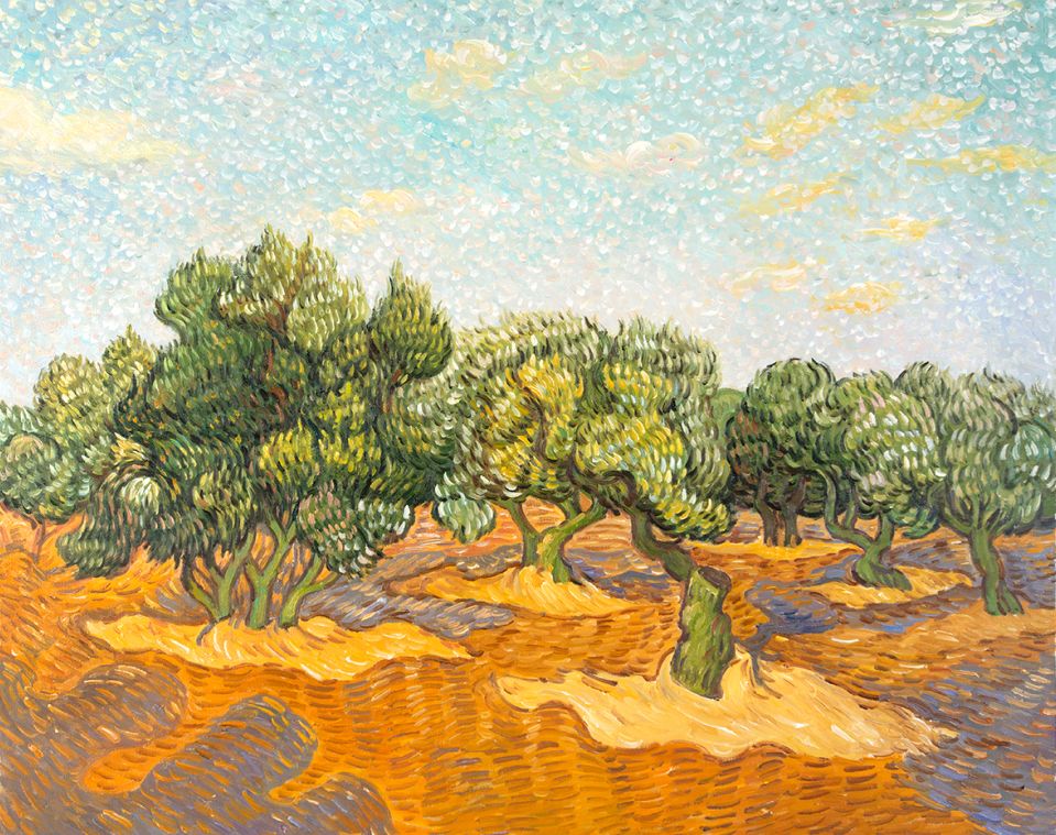 Olijfgaard Van Gogh replica