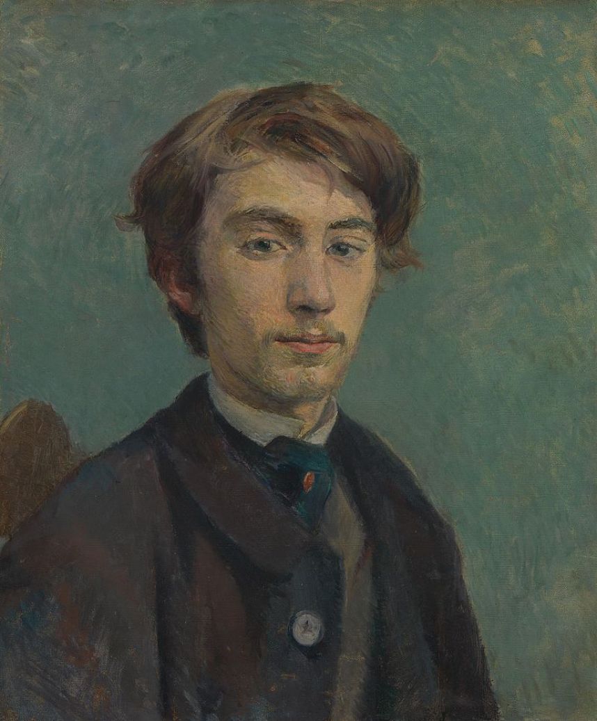 Portrett van Emile Bernard door Henri de Toulouse Lautrec