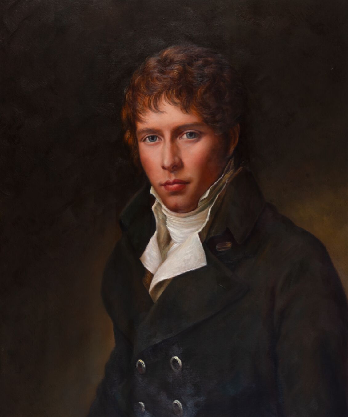 Portrait of Stanisław Mniszek by François Gérard reproduction