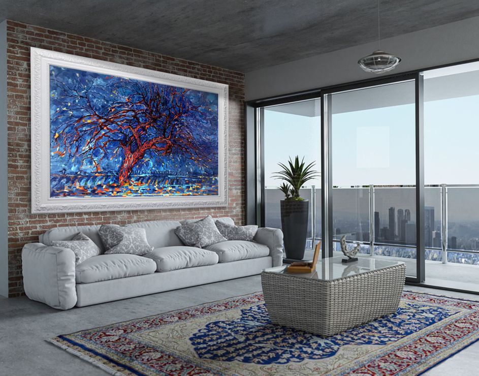 The Red Tree Mondrian reproduction