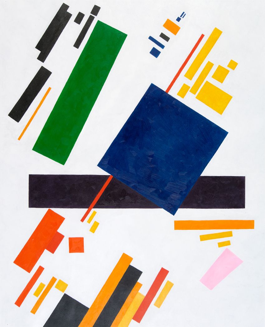 Suprematist Composition Kazimir Malevich reproductie