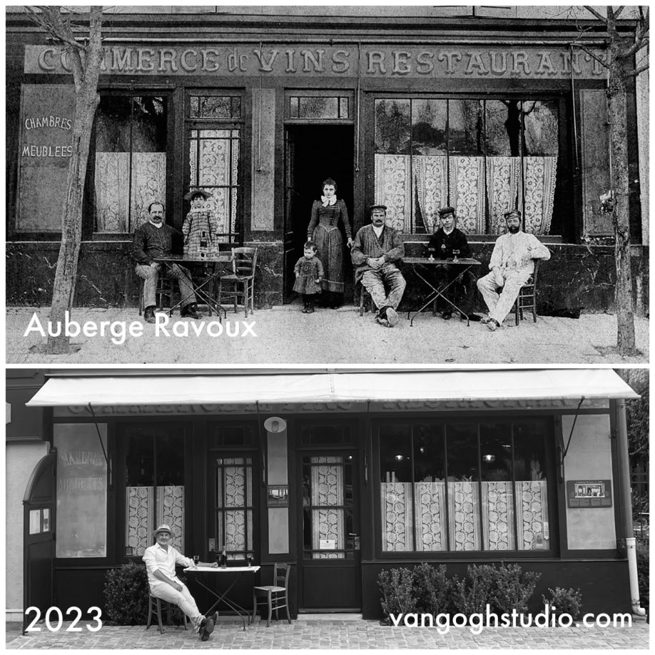 Van Gogh Auberge Ravoux in Auvers-sur-Oise