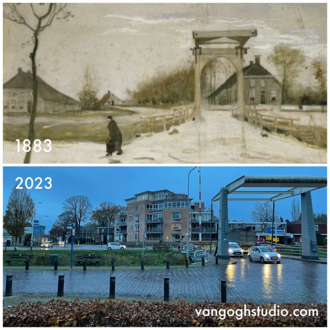 Van Gogh Ophaalbrug Nieuw-Amsterdam