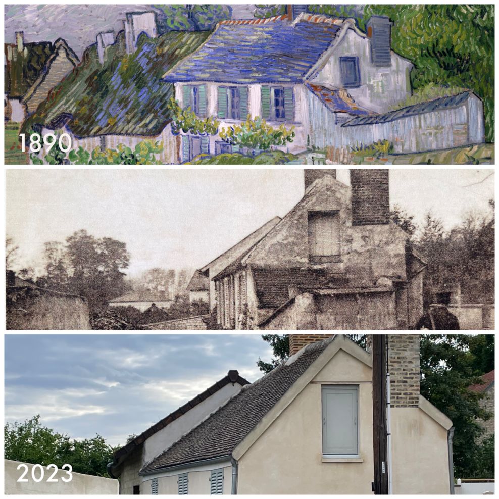 Where is Van Gogh's Houses in Auvers
