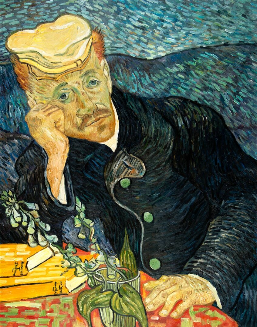 Van Gogh Portrait of Dr Gachet for your study