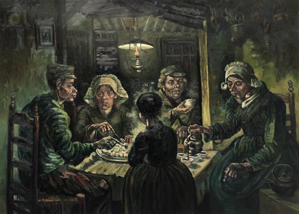 Van Gogh The Potato Eaters for your kitchen