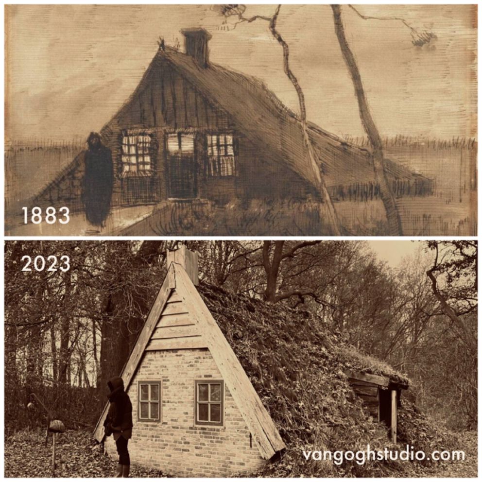 Van Gogh Sod huts in Drenthe