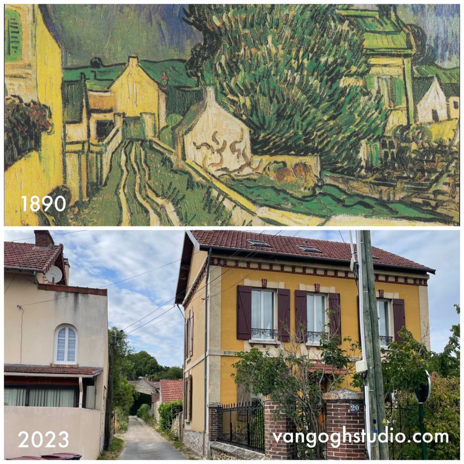 Where is Van Gogh's The House of Pere Pilon in Auvers-sûr-Oise