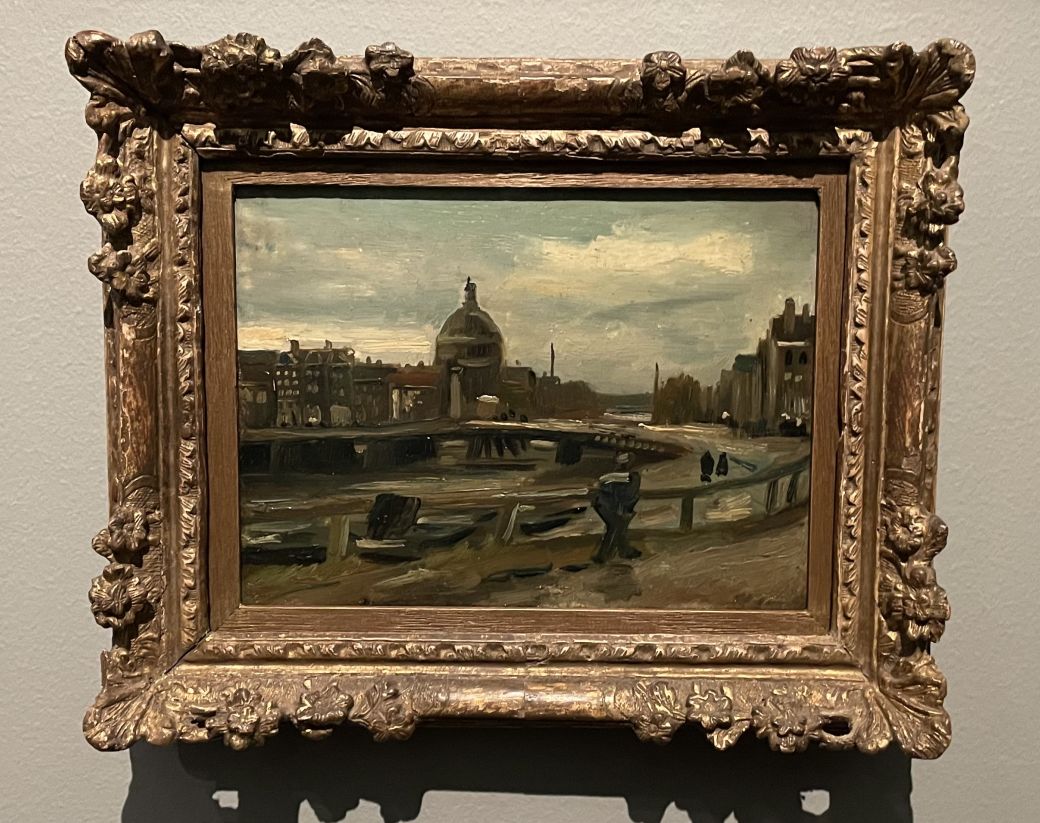 View of Amsterdam from Central Station Vincent van Gogh