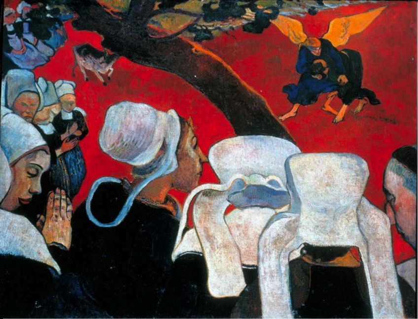 Vision after the Sermon, Paul Gauguin, 1888