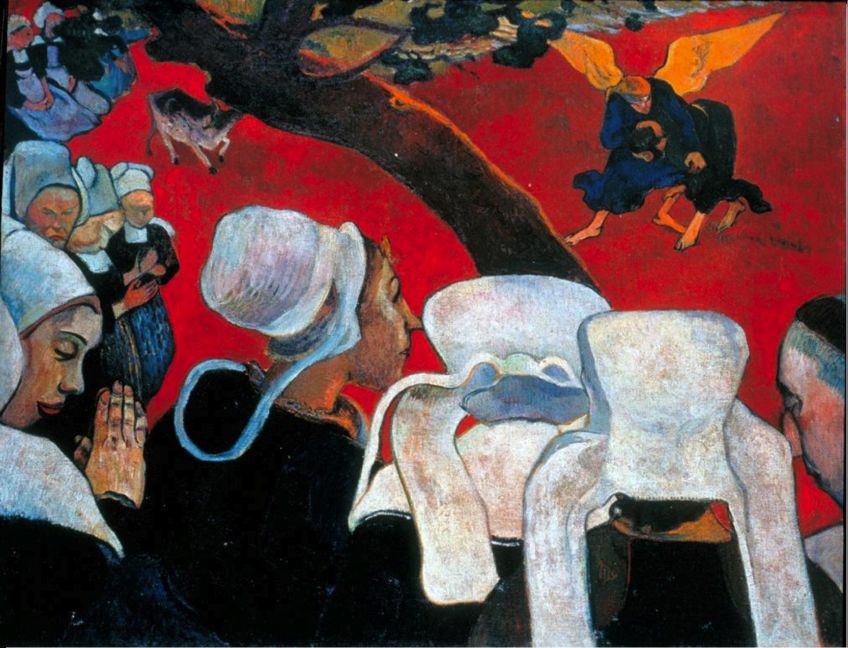 Vision after the Sermon, Paul Gauguin, 1888