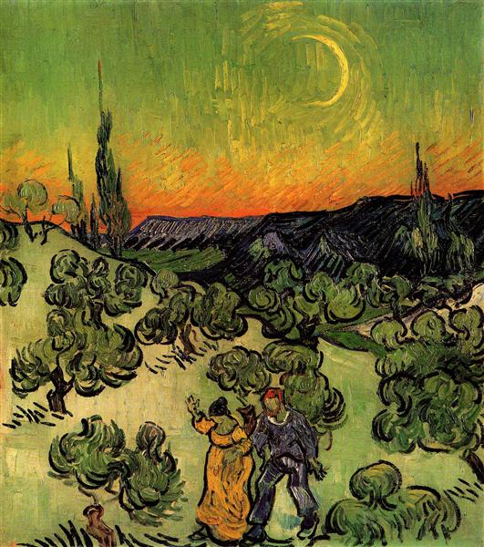 Was Van Gogh happy before he died?